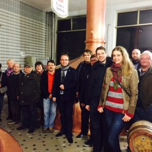 Besichtigung Hütt-Brauerei