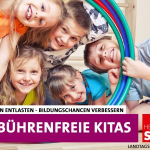 Stufenweise Gebührenfreiheit in Kitas