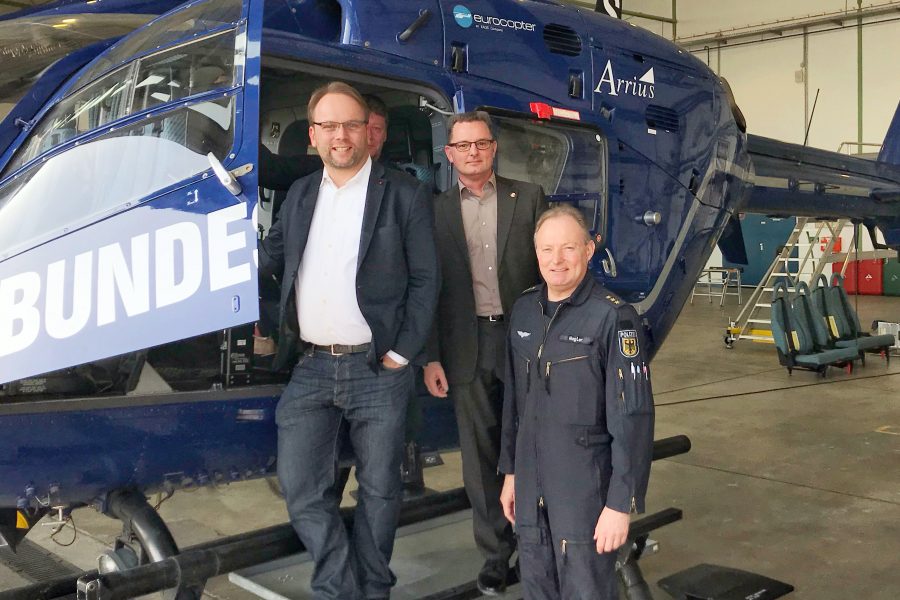 Die BundespolizeiFliegerstaffel Fuldatal leistet einen wertvollen