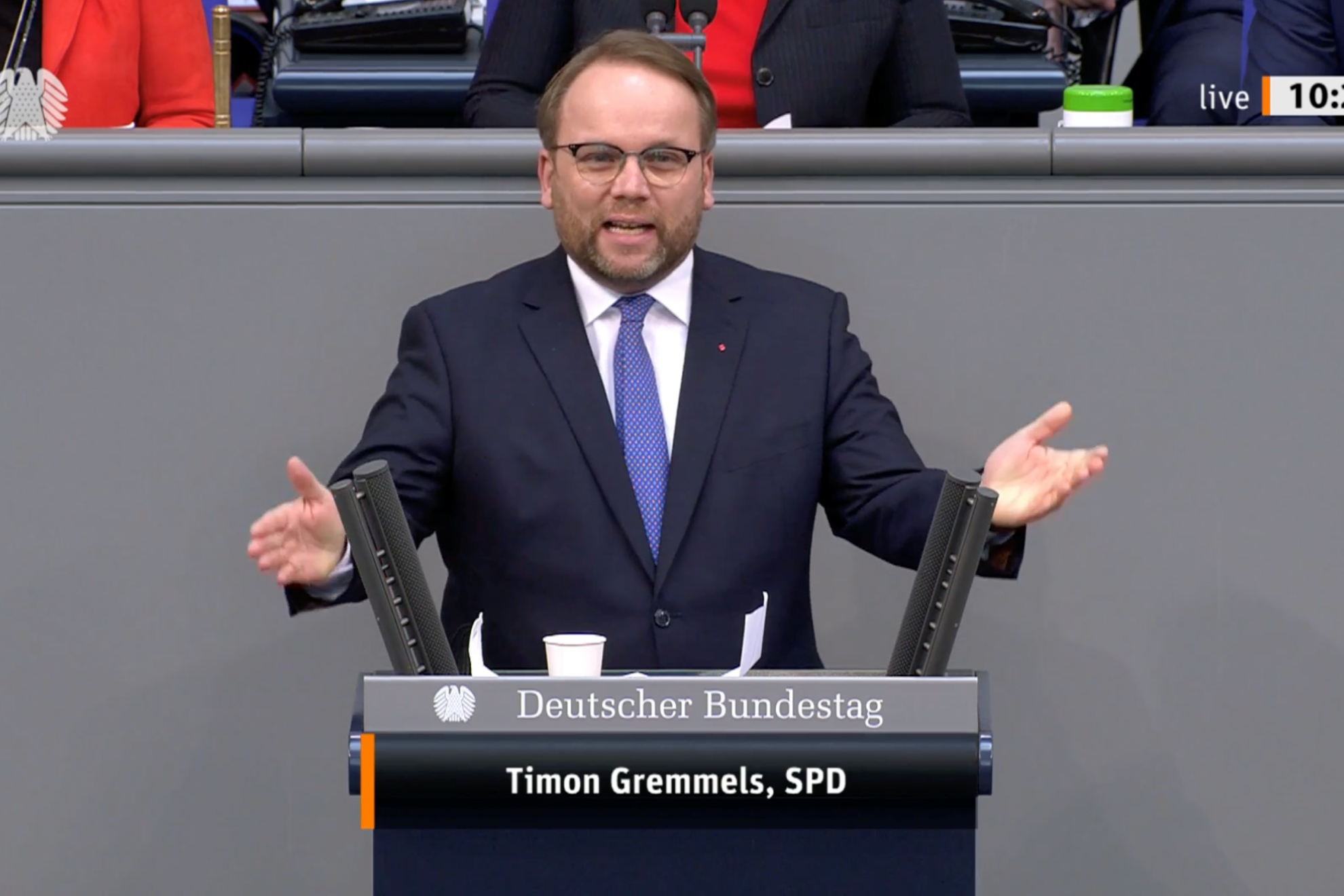 Timon Gremmels' Rede zum Europäischen Green Deal – einem der sechs Themen im Arbeitsprogramm 2022 der Europäischen Kommission