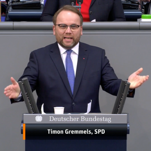 Timon Gremmels' Rede zum Europäischen Green Deal – einem der sechs Themen im Arbeitsprogramm 2022 der Europäischen Kommission